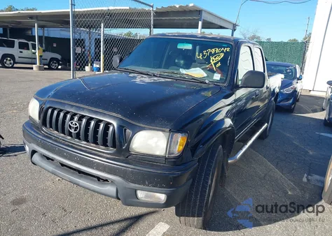 2004 Toyota Tacoma Base V6 from USA, damaged, VIN 5TEHN72N64Z418302
